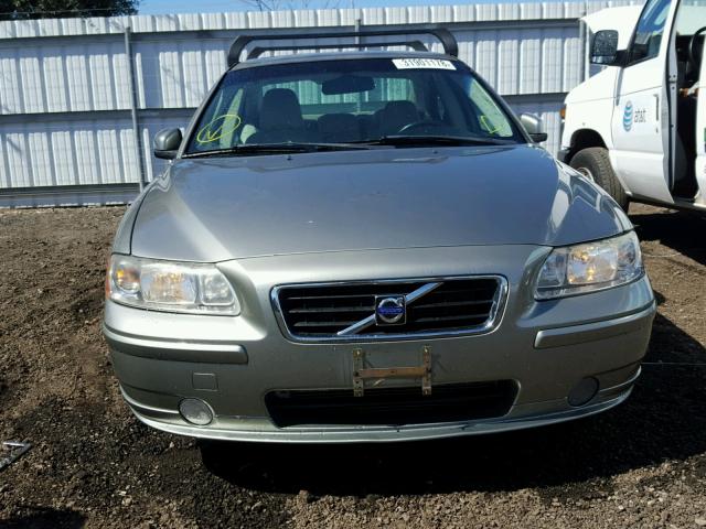 YV1RS592272603494 - 2007 VOLVO S60 2.5T GREEN photo 9
