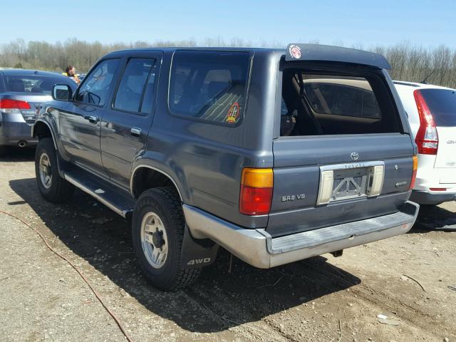 JT3VN39W7N8036524 - 1992 TOYOTA 4RUNNER VN GRAY photo 3