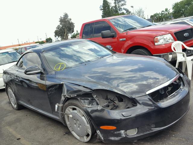 JTHFN48Y420007192 - 2002 LEXUS SC 430 BLACK photo 1