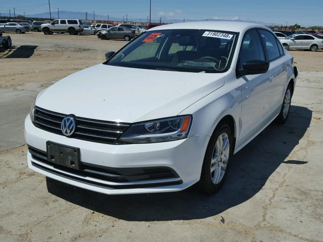 3VW1K7AJ0FM356790 - 2015 VOLKSWAGEN JETTA BASE 白色 照片 2