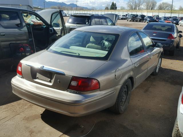 1MEFM50U82G603964 - 2002 MERCURY SABLE GS TAN photo 4