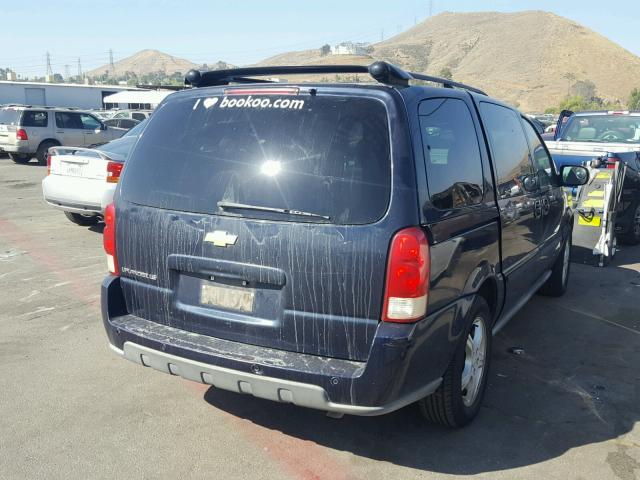 1GNDV23L25D177466 - 2005 CHEVROLET UPLANDER L 蓝色 照片 4