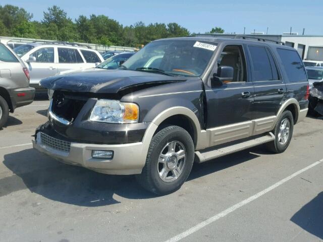 1FMPU17585LA11923 - 2005 FORD EXPEDITION GRAY photo 2