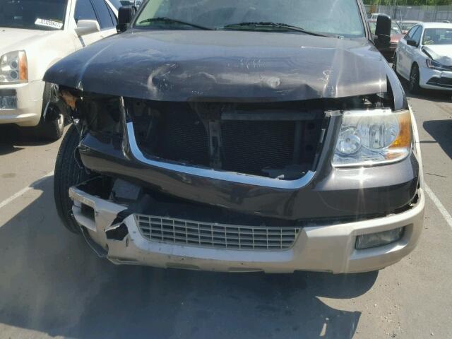 1FMPU17585LA11923 - 2005 FORD EXPEDITION GRAY photo 7