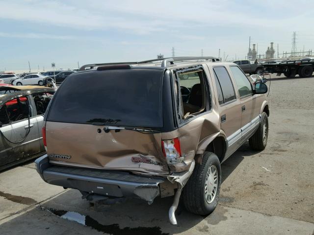 1GKDT13W4V2555936 - 1997 GMC JIMMY TAN photo 4