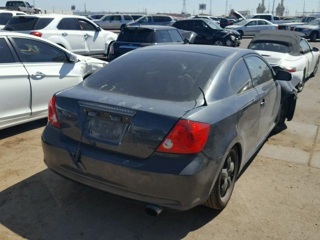 JTKDE177660104943 - 2006 TOYOTA SCION TC 灰色 照片 4