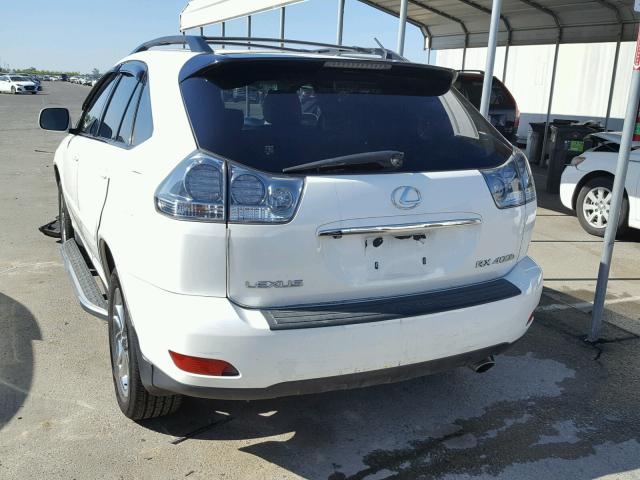 JTJHW31U660039055 - 2006 LEXUS RX 400 WHITE photo 3