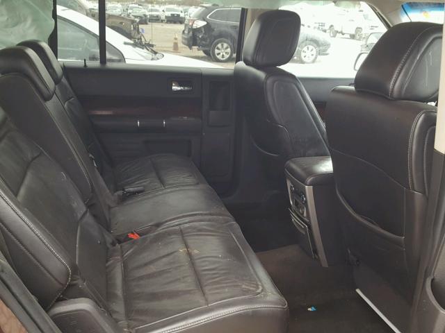 2FMDK52C39BA32139 - 2009 FORD FLEX SEL მუქწითელი ფოტო 6