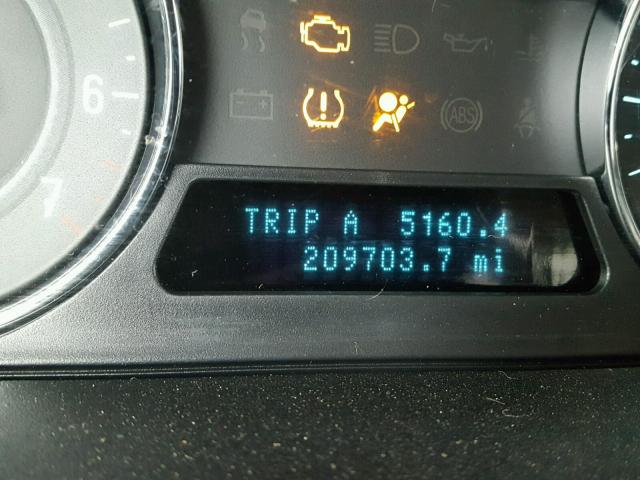 2FMDK52C39BA32139 - 2009 FORD FLEX SEL მუქწითელი ფოტო 8