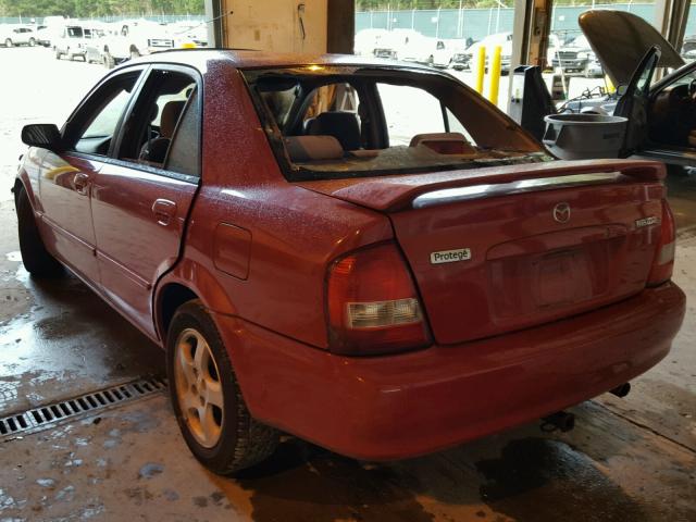 JM1BJ2230Y0262038 - 2000 MAZDA PROTEGE ES RED photo 3