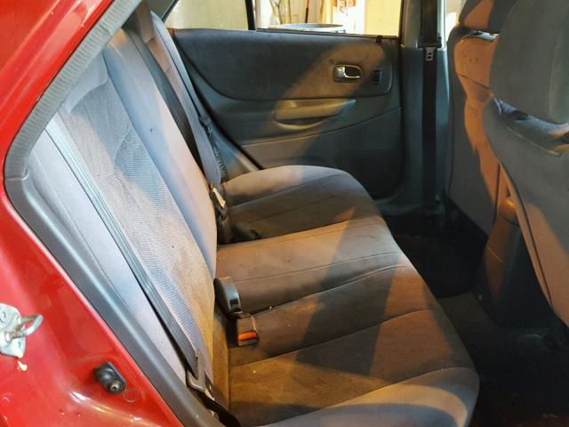JM1BJ2230Y0262038 - 2000 MAZDA PROTEGE ES 红色 照片 6