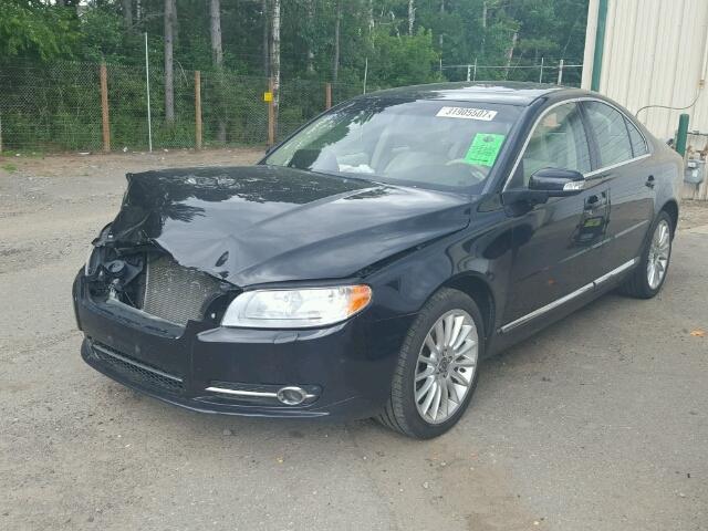 YV1902AH7B1144353 - 2011 VOLVO S80 T6 AWD BLACK photo 2