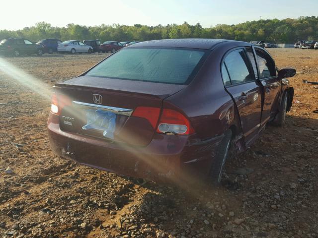 19XFA1F67BE008664 - 2011 HONDA CIVIC LX-S Kastanienbraun Foto 4