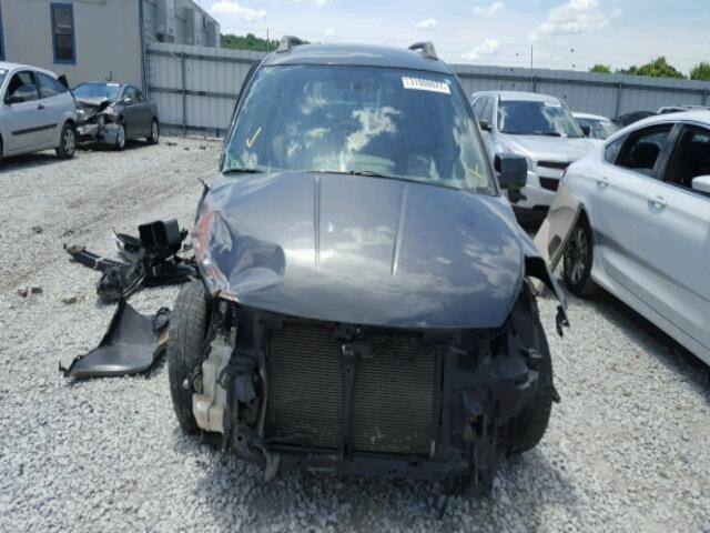 5N1BV28U96N124143 - 2006 NISSAN QUEST S SILVER photo 9