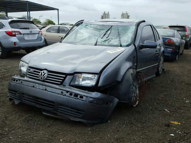 3VWSE69M15M056999 - 2005 VOLKSWAGEN JETTA GLI GRAY photo 2