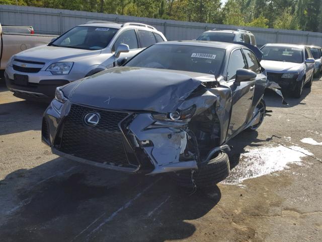 JTHBA1D20H5044360 - 2017 LEXUS IS 200T GRAY photo 2