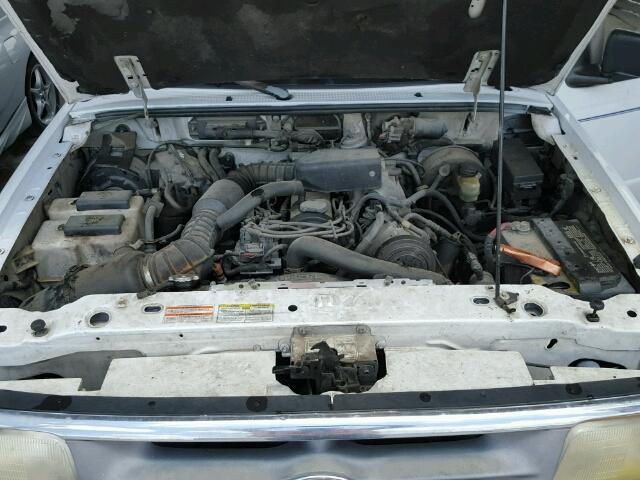 1FTCR10A0VTA85283 - 1997 FORD RANGER WHITE photo 7