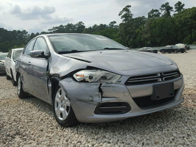 1C3CDFAA9ED697488 - 2014 DODGE DART SE GRAY photo 1