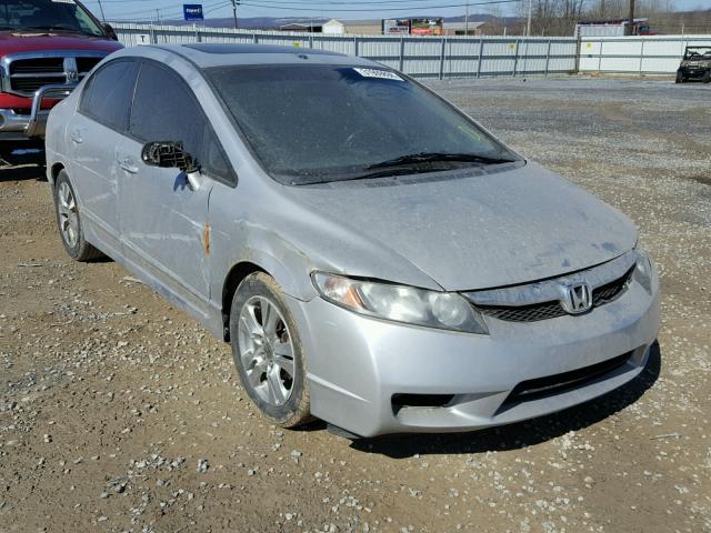 2HGFA1F97AH531410 - 2010 HONDA CIVIC EXL SILVER photo 1