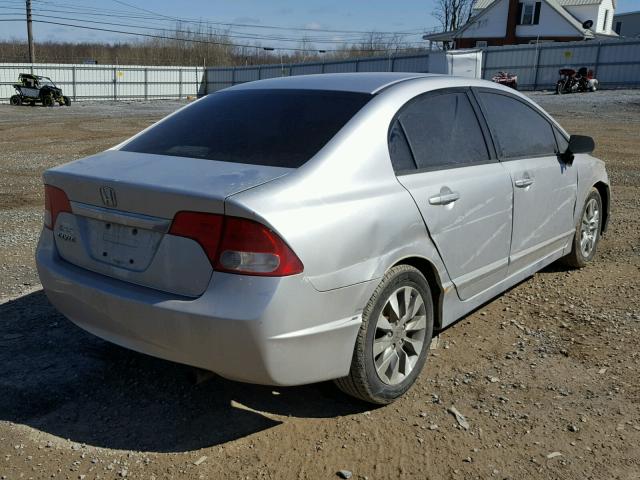2HGFA1F97AH531410 - 2010 HONDA CIVIC EXL SILVER photo 4
