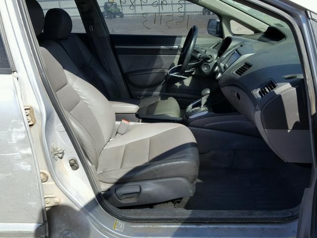 2HGFA1F97AH531410 - 2010 HONDA CIVIC EXL SILVER photo 5