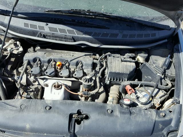 2HGFA1F97AH531410 - 2010 HONDA CIVIC EXL SILVER photo 7