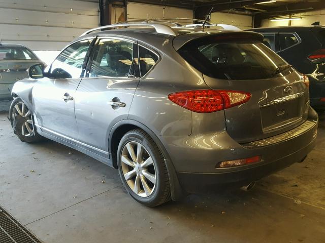 JN1BJ0HP6EM211049 - 2014 INFINITI QX50 GRAY photo 3