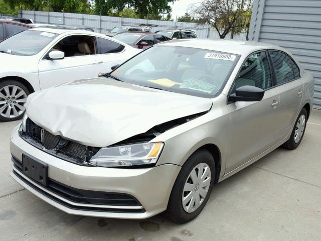 3VW2K7AJ4FM426716 - 2015 VOLKSWAGEN JETTA BASE 米色 照片 2