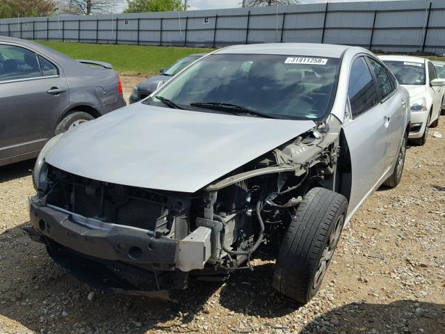 1YVHZ8BH5A5M21480 - 2010 MAZDA 6 I ვერცხლისფერი ფოტო 2