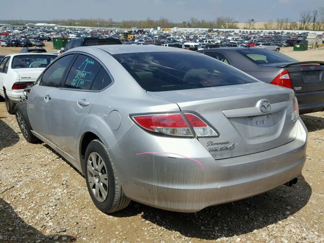 1YVHZ8BH5A5M21480 - 2010 MAZDA 6 I ვერცხლისფერი ფოტო 3