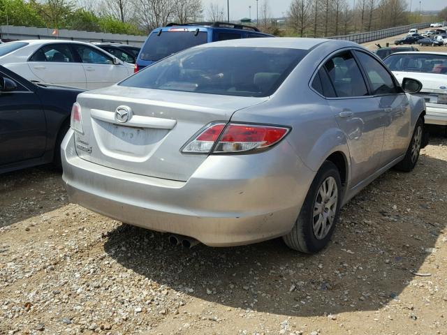 1YVHZ8BH5A5M21480 - 2010 MAZDA 6 I ვერცხლისფერი ფოტო 4