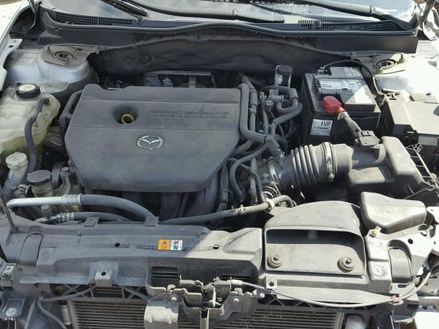 1YVHZ8BH5A5M21480 - 2010 MAZDA 6 I ვერცხლისფერი ფოტო 7