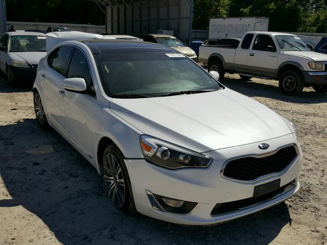 KNALN4D73F5187868 - 2015 KIA CADENZA PR WHITE photo 1