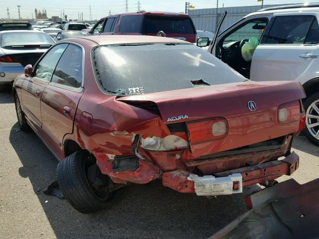 JH4DB7559WS000082 - 1998 ACURA INTEGRA LS RED photo 3