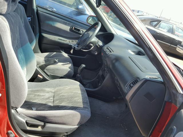 JH4DB7559WS000082 - 1998 ACURA INTEGRA LS RED photo 5