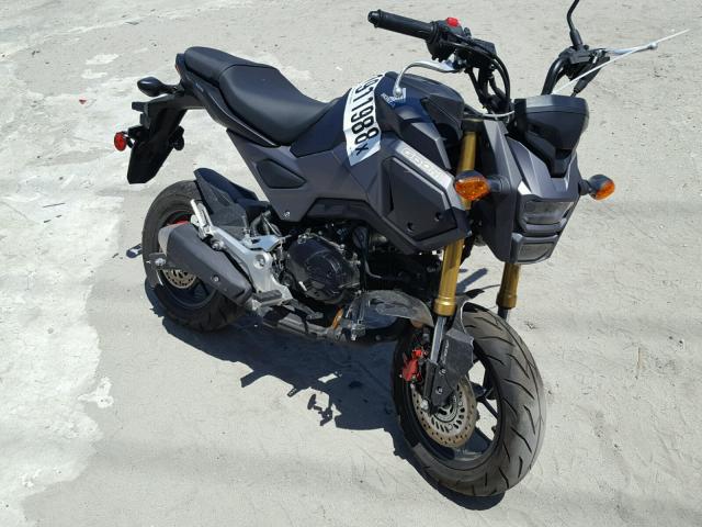 MLHJC7559J5000623 - 2018 HONDA GROM 125 BLACK photo 1