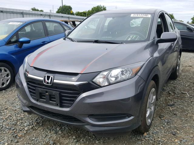 3CZRU5H30HG705079 - 2017 HONDA HR-V LX CHARCOAL photo 2