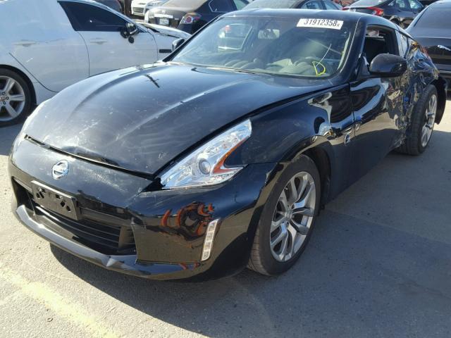 JN1AZ4EH4EM634110 - 2014 NISSAN 370Z BASE BLACK photo 2