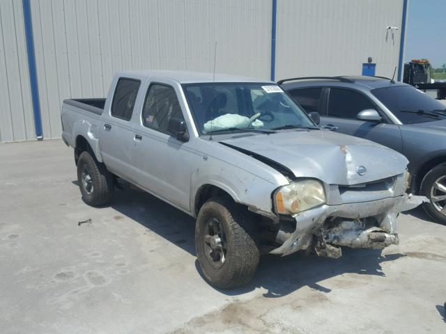 1N6ED27T44C455683 - 2004 NISSAN FRONTIER C SILVER photo 1