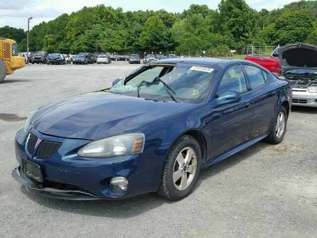 2G2WS522251263476 - 2005 PONTIAC GRAND PRIX BLUE photo 2