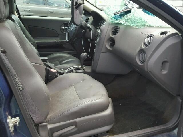 2G2WS522251263476 - 2005 PONTIAC GRAND PRIX BLUE photo 5