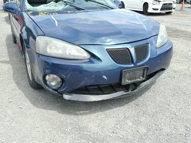 2G2WS522251263476 - 2005 PONTIAC GRAND PRIX BLUE photo 9