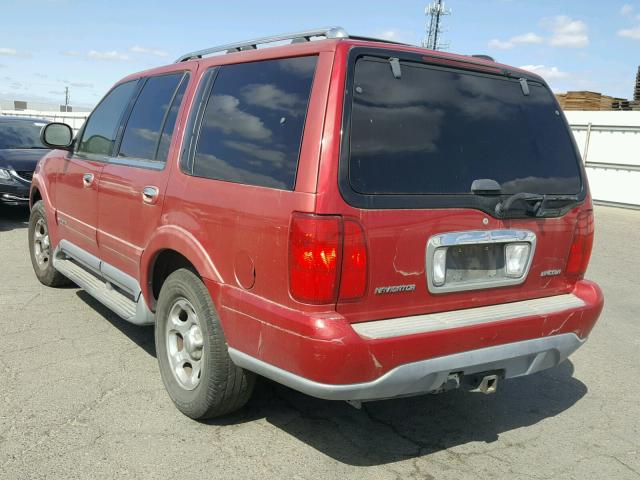 5LMFU28L7WLJ01870 - 1998 LINCOLN NAVIGATOR RED photo 3
