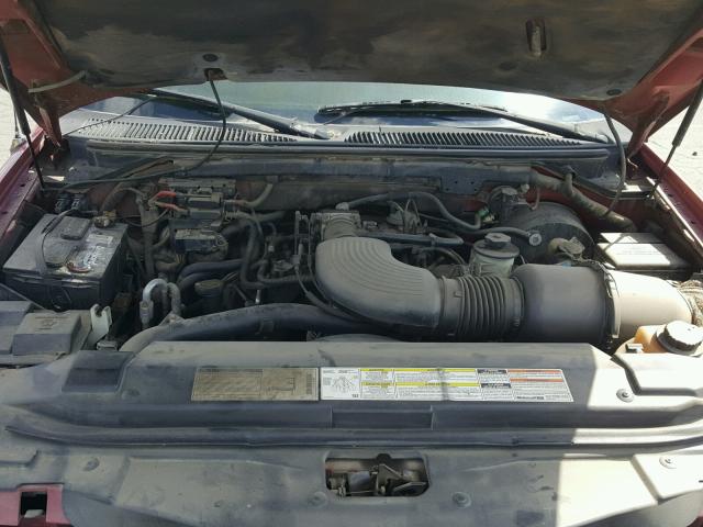 5LMFU28L7WLJ01870 - 1998 LINCOLN NAVIGATOR RED photo 7