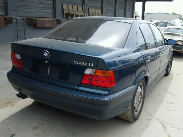 WBACD4327VAV54334 - 1997 BMW 328 I AUTO GREEN photo 4