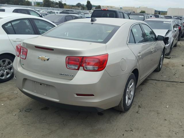 1G11B5SA3GF108498 - 2016 CHEVROLET MALIBU LIM TAN photo 4