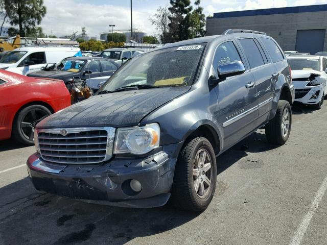 1A8HX58N77F506775 - 2007 CHRYSLER ASPEN LIMI BLUE photo 2