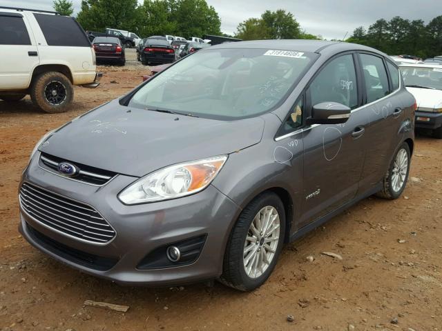 1FADP5BUXDL546907 - 2013 FORD C-MAX SEL GRAY photo 2