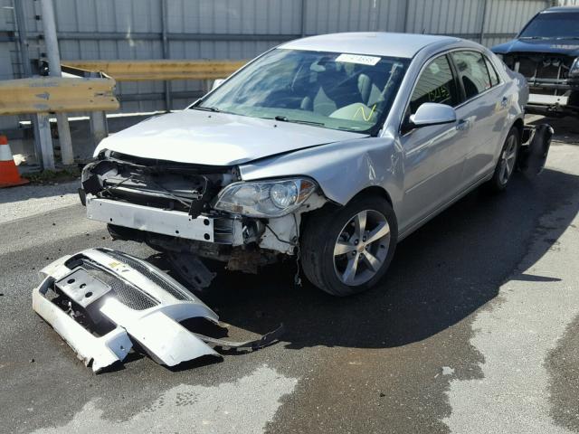 1G1ZC5E11BF379211 - 2011 CHEVROLET MALIBU 1LT 银色 照片 2