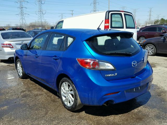 JM1BL1L79C1573413 - 2012 MAZDA 3 I BLUE photo 3